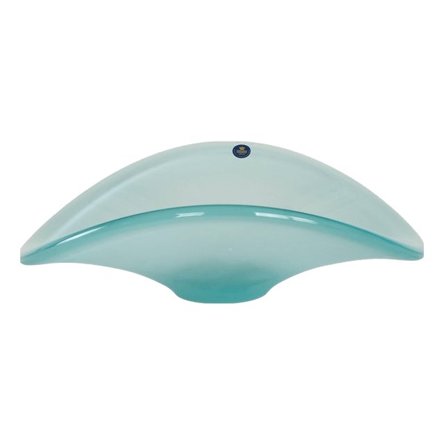 Danish Crystal Platter from Royal Copenhagen, 1960s For Sale