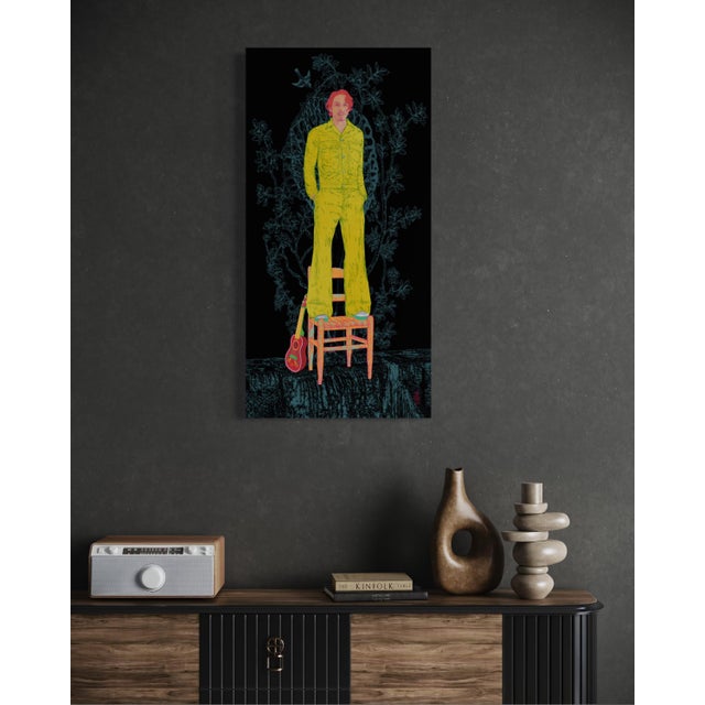 Thomas by Steve Moors 18"x36" Ready to Hang For Sale In New York - Image 6 of 8