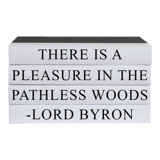 Pathless Woods Quote Book Stack - 4 Pieces For Sale