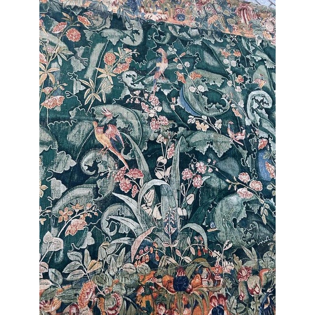 1960s French Hand Tapestry by Aubusson, 1960s For Sale - Image 5 of 18