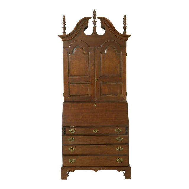 Wright Table Co. New England Cherry Secretary Desk For Sale