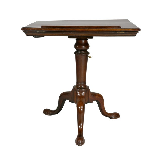 George III Mahogany Reading Stand For Sale - Image 4 of 9