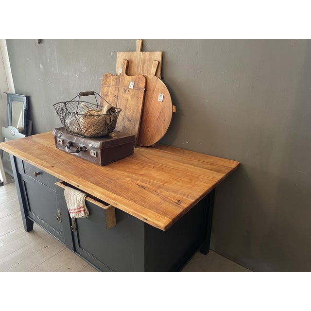 Large Brown and Grey Chest of Drawers For Sale - Image 6 of 16