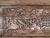 Chinese Hand Carved Dancing Lions Wood Wall Panel For Sale - Image 3 of 4