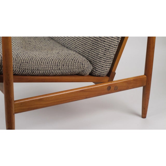 Armchair from Uluv in Cherry Wood, 1960 For Sale - Image 10 of 13