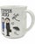 A wonderfully nostalgic relic of 1980s culture, this charming “Yuppie Mug” perfectly captures the era of power lunches,...