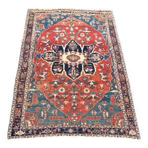 Antique Serapi Carpet