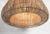 Contemporary Contemporary Rattan Mushroom Pendant Light Large For Sale - Image 3 of 8