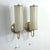Art Deco Tubular Opaline Glass & Brass Sconces, Germany, 1930s, Set of 2 For Sale - Image 13 of 15