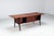 Black Scandinavian Executive Desk in Rosewood with Bar, Denmark, 1960 For Sale - Image 8 of 18