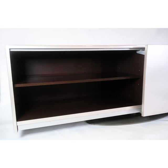 Speed Up Sideboard in High Gloss Grey Paint by Sacha Lakic for Roche Bobois For Sale - Image 15 of 18