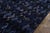 2010s Rug & Kilim’s Scandinavian Style Rug in All Over Blue, Black Geometric Pattern For Sale - Image 5 of 9