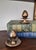 Gold India Brass Incense Stick Holders Miniature Pair For Sale - Image 8 of 8