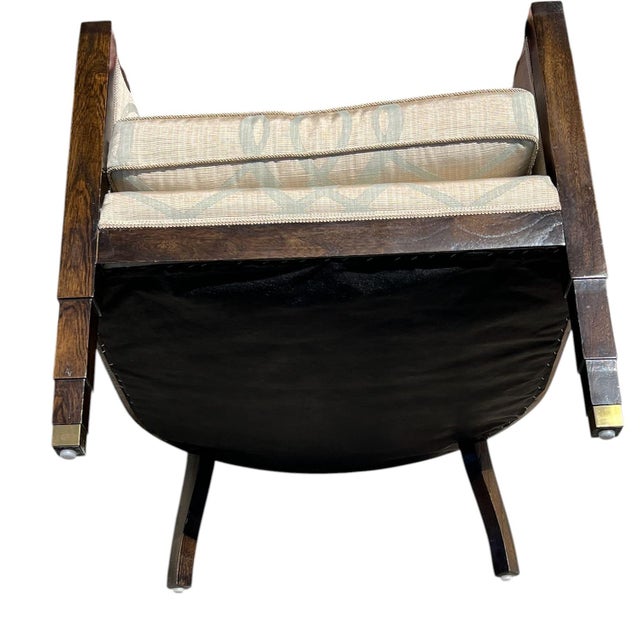 Late 20th Century Pair of Art Deco Style Tub Chairs With Loose Cushions For Sale - Image 10 of 17