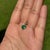 14k Yellow Gold 1.45 Carat Heart-Shaped Emerald Solitaire Pendant Charm for Her For Sale In New York - Image 6 of 14