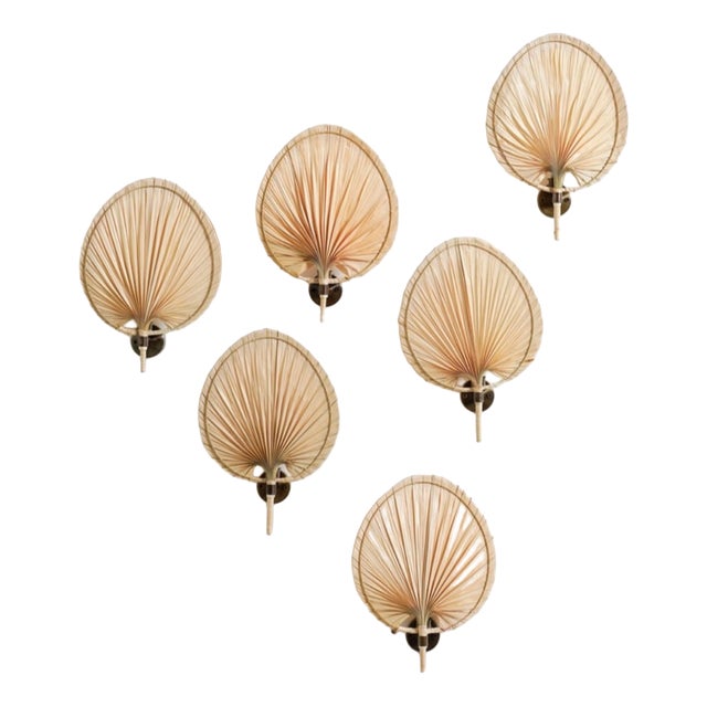 Fan Wall Lights in the style of Ingo Maurer, 1970s, Set of 2 For Sale