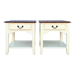 Ethan Allen Country Crossings Nightstands- a Pair For Sale