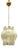 Italian Murano Glass Pendant Light with Sculptural Glass Shade, 1970s For Sale