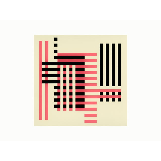 Serigraph by Josef Albers from the monumental "Formulation : Articulation" published by Harry N. Abrams and Ives-Sillman...