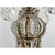 Vintage French Empire Style Gilt Bronze & Tiered Crystal & Beads Chandelier For Sale - Image 12 of 14