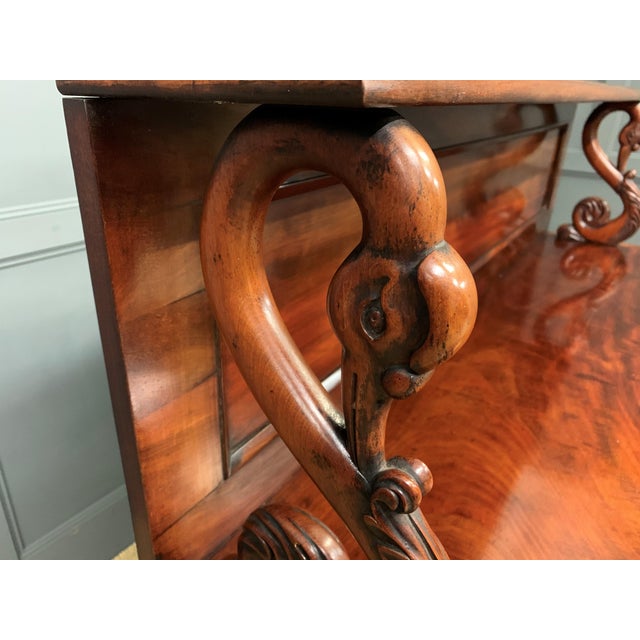 Early 19th Century Flame Mahogany Bookcase For Sale - Image 12 of 18