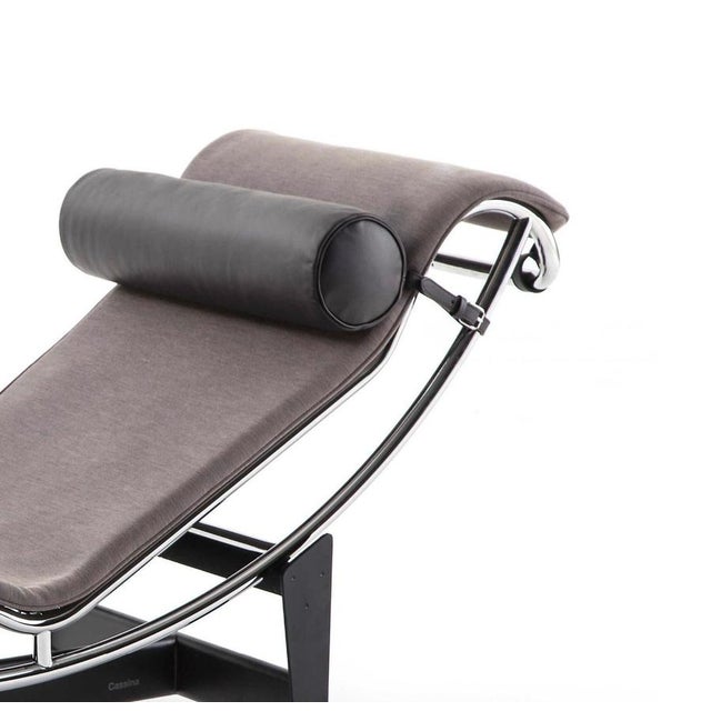 4 Durable Continuously Adjustable Chaise Lounge by Le Corbusier for Cassina For Sale - Image 6 of 8