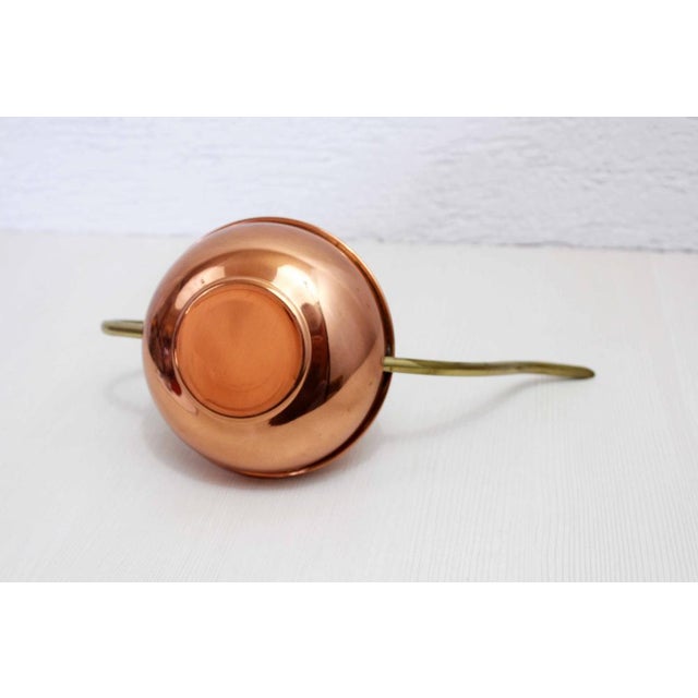 Vintage Brass and Copper Watering Can, France, 1960s For Sale - Image 6 of 11