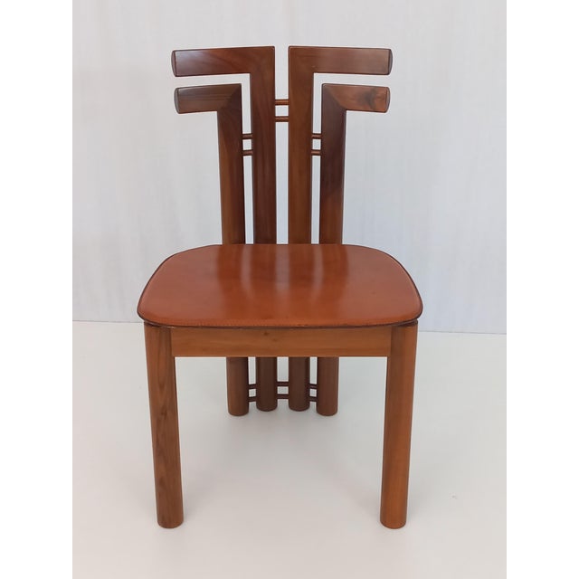 1970s Dining Chairs attributed to Mario Marenco for Mobilgirgi, 1970s, Set of 6 For Sale - Image 5 of 7