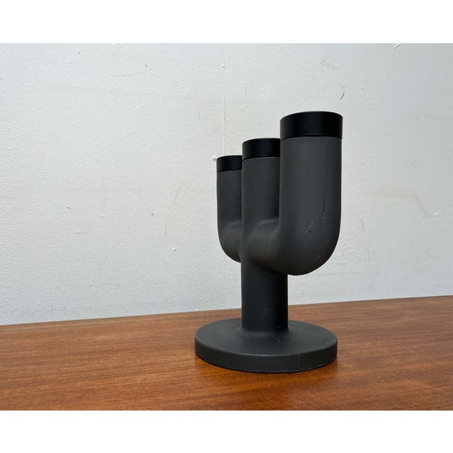 Brutalist Danish Weight Here Series Candleholder by Kibisi for Menu, in Very Good conditions. Designed from 2000 This...