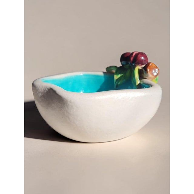 1950s Earthenware Cup / Bowl from Sèvres Keramos, 1950s For Sale - Image 5 of 7