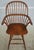 English Set of 4 English Windsor Style Swivel Bar Stools For Sale - Image 3 of 18