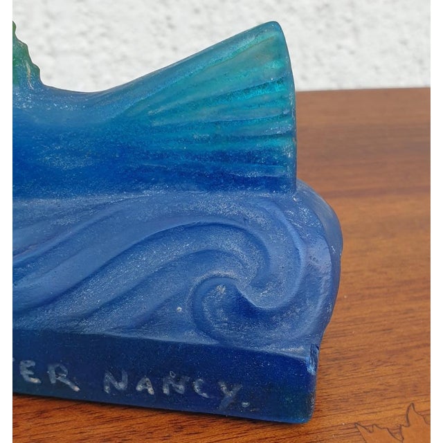 Glass Paste Fish by Amalric Walter Nancy, Early 20th Century For Sale - Image 9 of 17