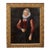 17th Century Portrait in Period Frame, 1619 For Sale