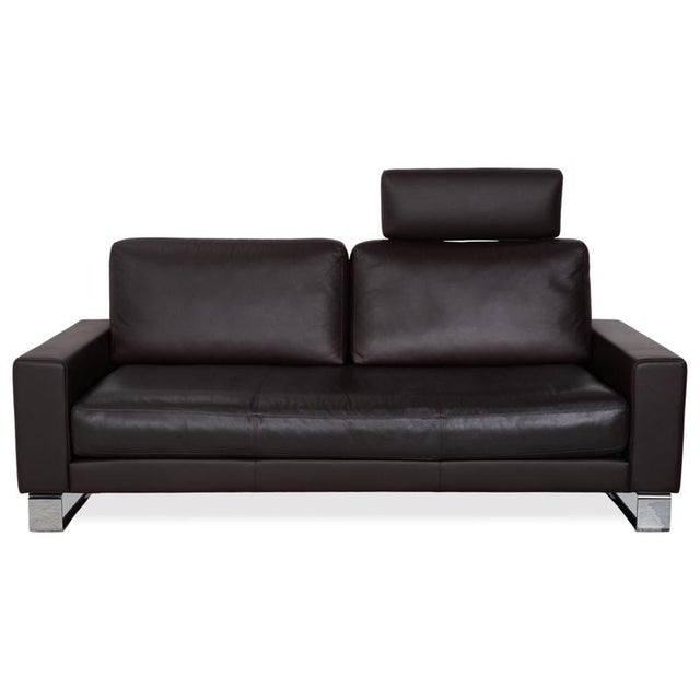 Vida Two-Seater Leather Sofa from Rolf Benz For Sale - Image 15 of 15