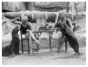 'Animal Friends' Unframed Archival Pigment Print