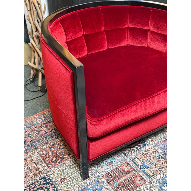 Laura Kirar by Baker Furniture Archetype Tub Chair For Sale - Image 11 of 12