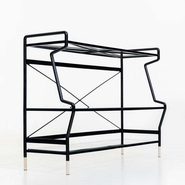 Mid 20th Century Mid 20th Century Bar Shelf by Carlo Paccagnini of Ernesto Bianchi For Sale - Image 5 of 10