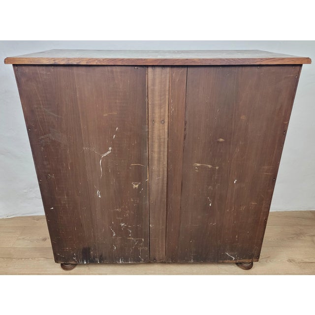 Edwardian Chest of Drawers in Oak, 1910s For Sale - Image 14 of 18