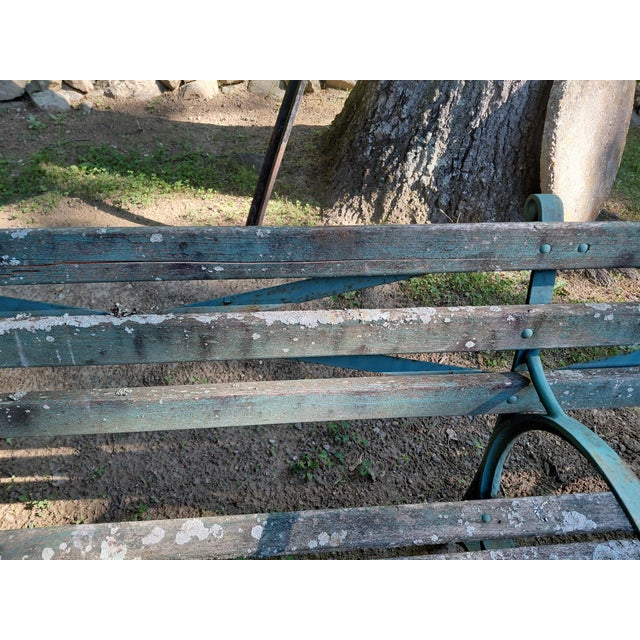 1940s World's Fair Central Park Bench by Kenneth Lynch and Sons For Sale - Image 4 of 14