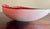 Mid-Century Modern Vintage Midcentury Barbini Murano Style Red Silver Flecks Italian Art Glass Bowl Ashtray For Sale - Image 3 of 12
