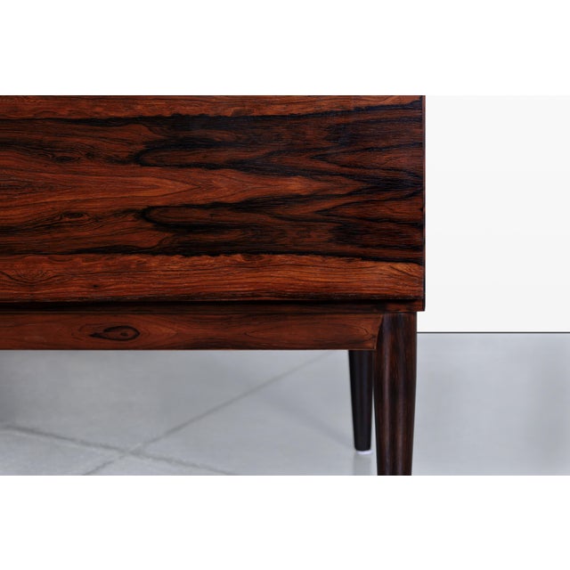 Danish Modern Brazilian Rosewood Credenza by Ib Kofod Larsen For Sale - Image 10 of 14