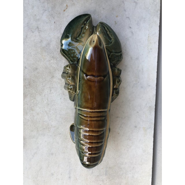 1950s Circa 1950 Majolica Lobster Tureen For Sale - Image 5 of 8