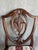 English Set of 8 Late 20th Century Carved Mahogany Hepplewhite Chairs in Need of Restoration For Sale - Image 3 of 12