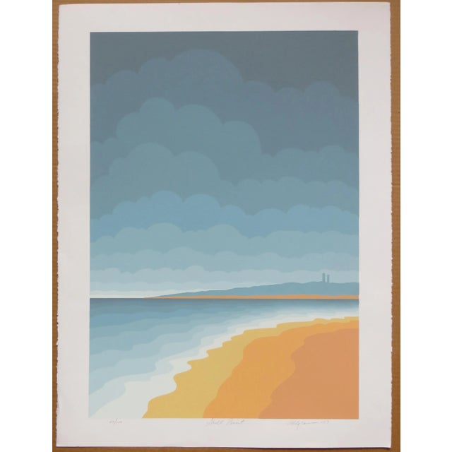 Printmaking Materials Roy Ahlgren, Gull Point, 1987 For Sale - Image 7 of 7