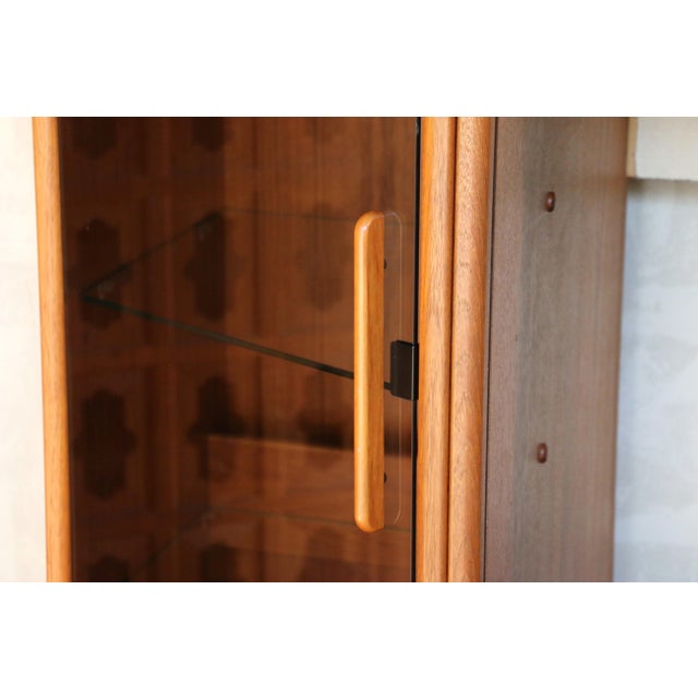 Brown Danish Modern Teak 5-Piece Entertainment / Wall Unit — 1970s For Sale - Image 8 of 18