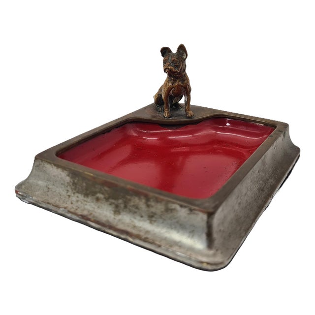 Small Antique Decorative Vide-Poche Tray, 1890s For Sale