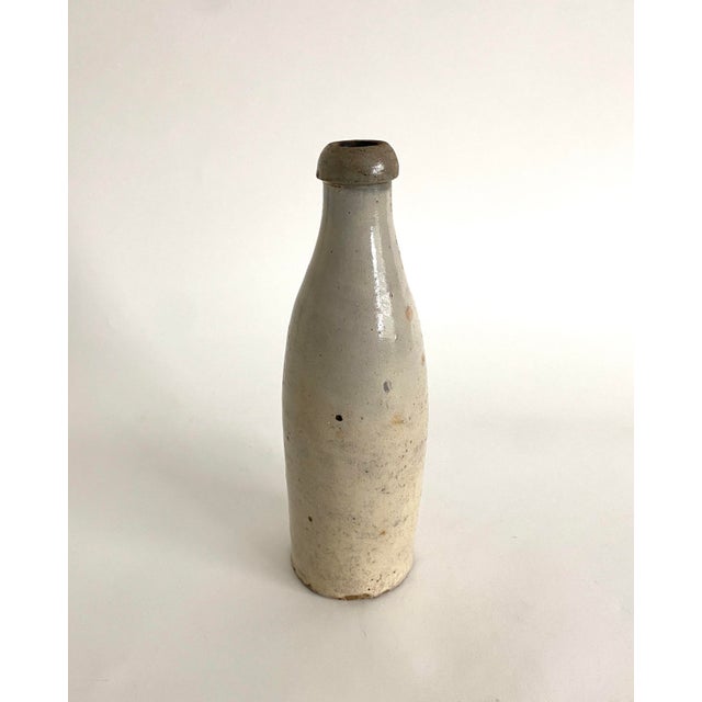 Late 19th Century Antique Stoneware German Beer Bottle For Sale - Image 5 of 7