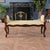 Wood 21st Century Upholstered Window Bench For Sale - Image 7 of 11