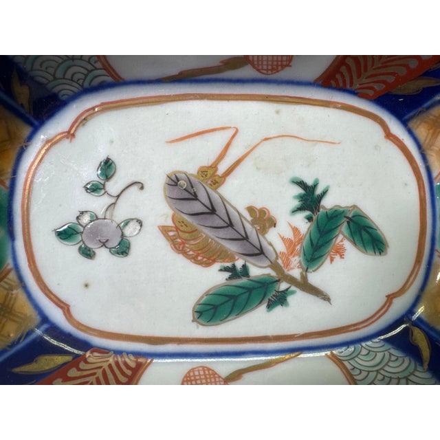 Japanese 19th Century Japanese Arita Imari Porcelain Rectangular Trays - Set of Five For Sale - Image 3 of 8
