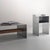 Black Blackwood Side Table in Matted Aluminium by Case Studios For Sale - Image 8 of 11